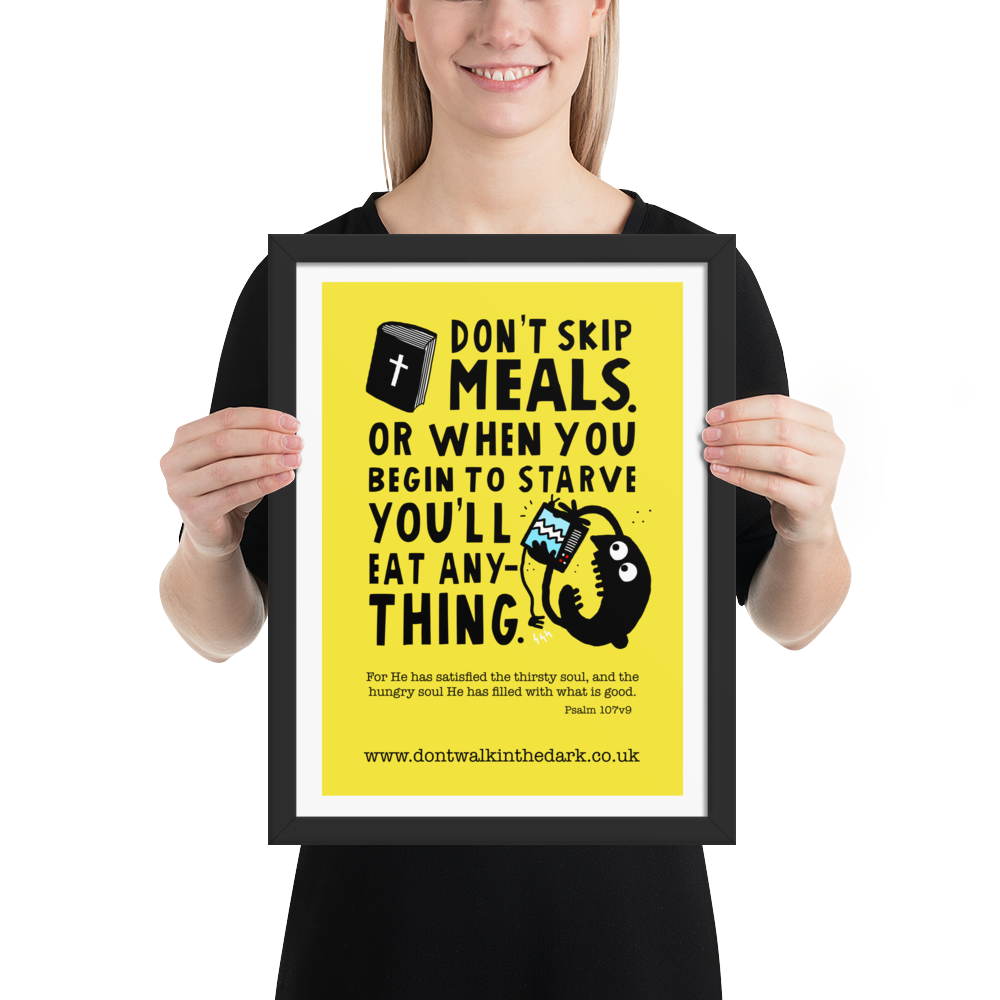 Don't Skip Meals Poster