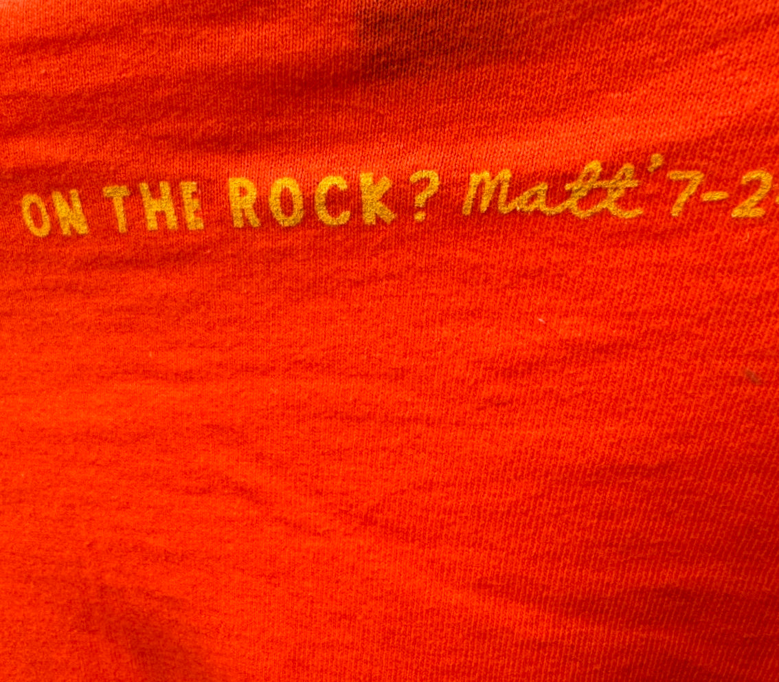 T shirt orange/yellow