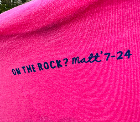 T-SHIRT pink/blue