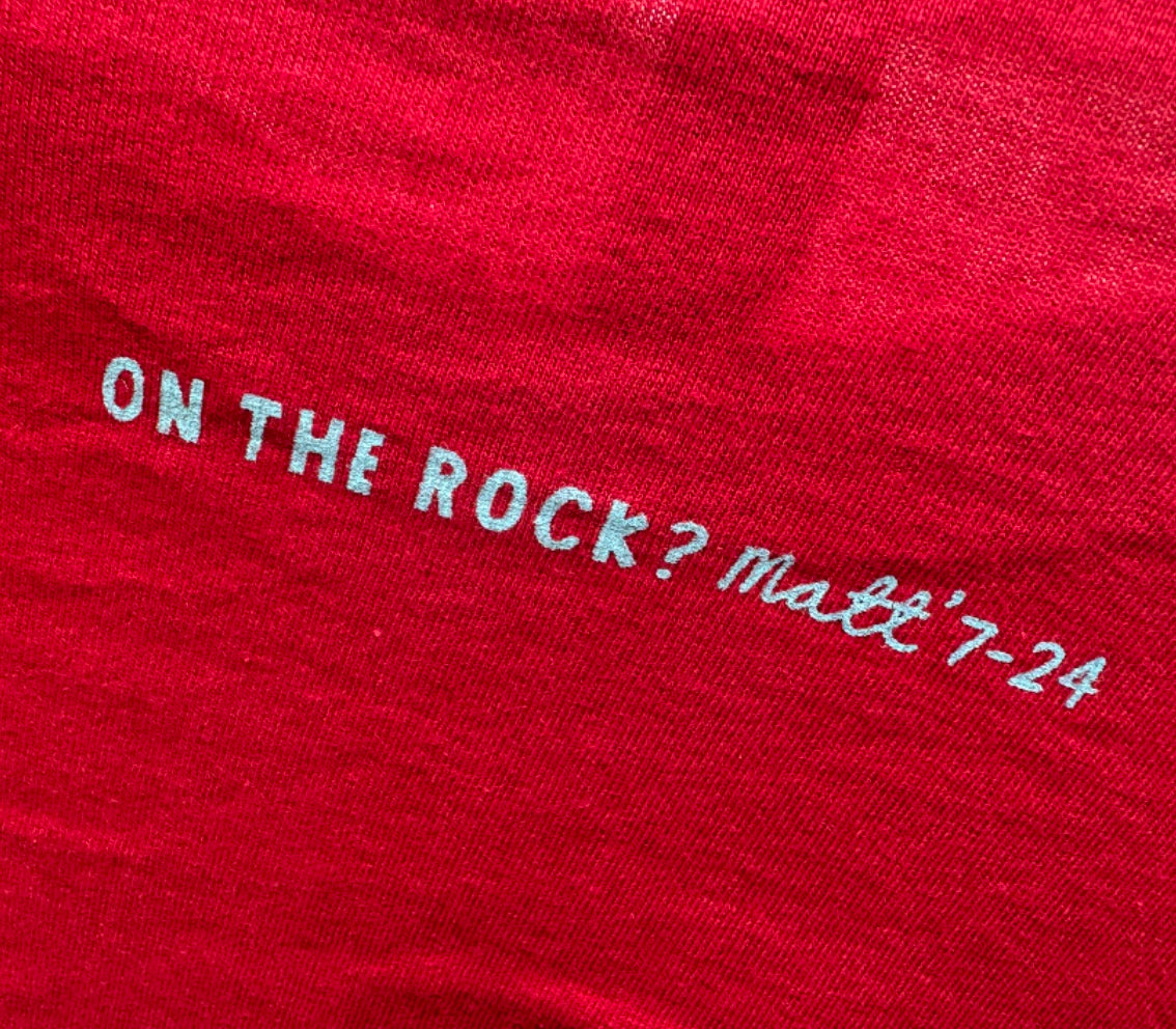 T-SHIRT red/blue