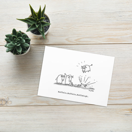 Buffalo Card