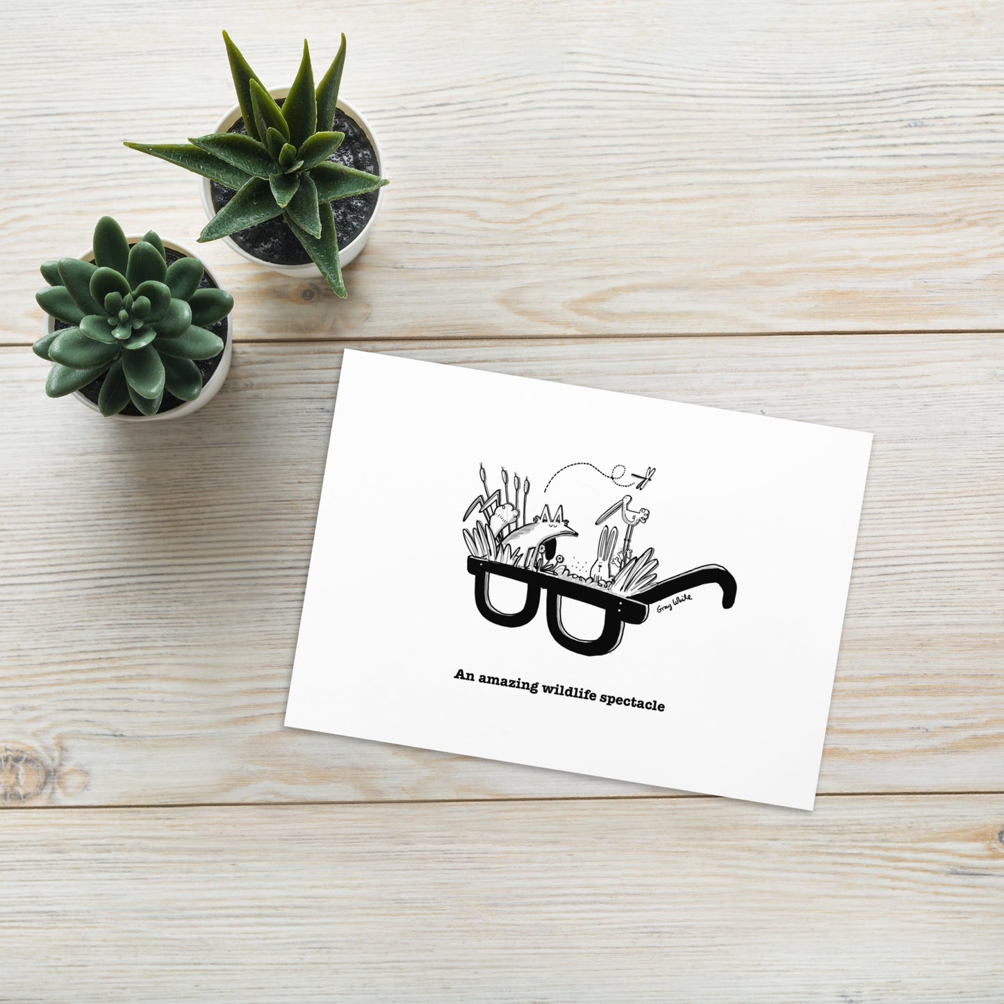Wildlife Spectacle Card