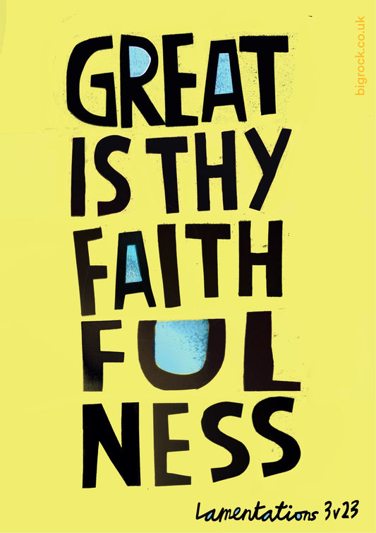 Great Is Thy Faithfulness