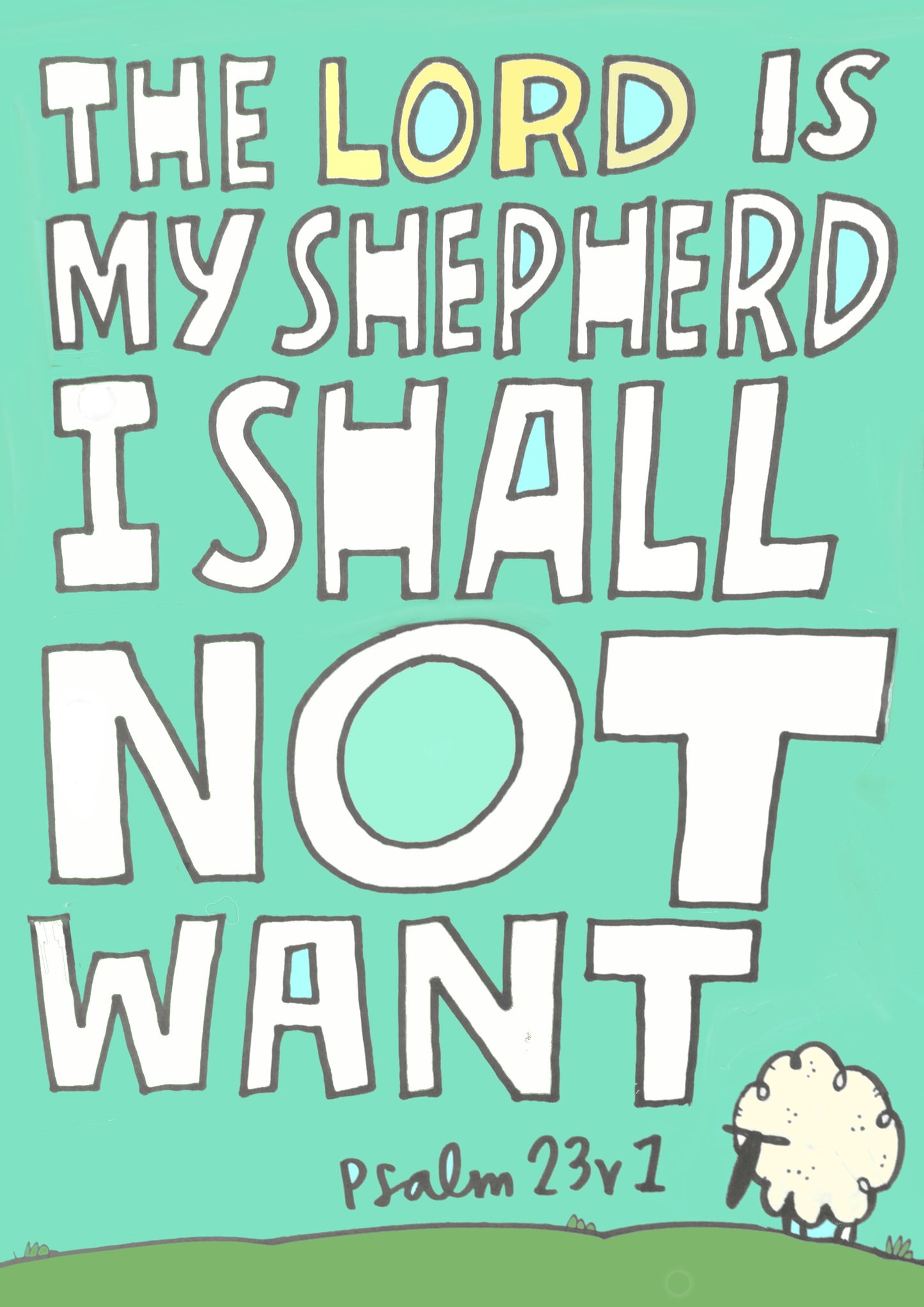 I Shall Not Want