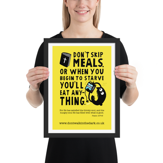 Don't Skip Meals Poster