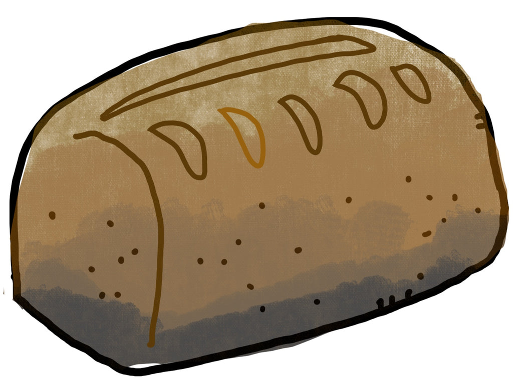 Large Spelt loaf ( Tin )