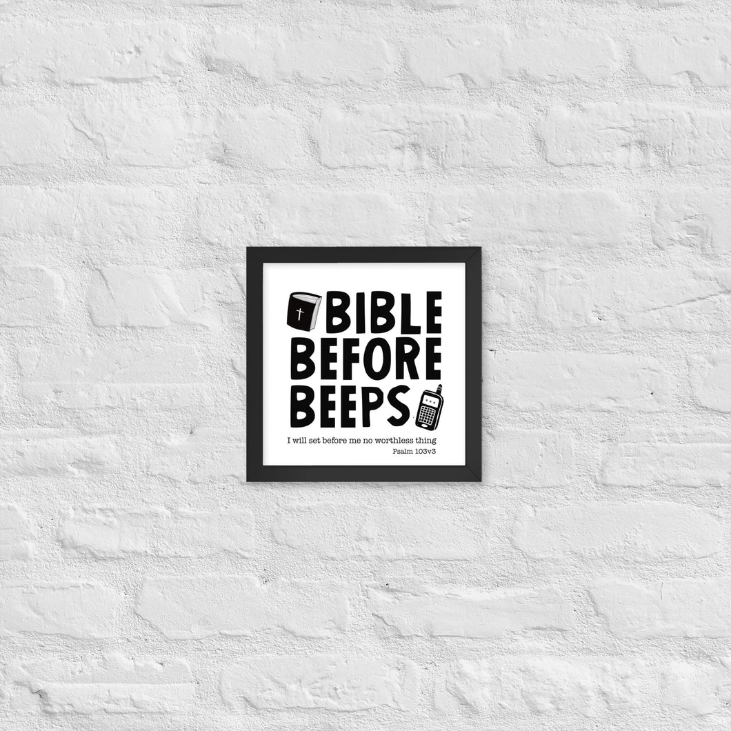 Bible Before Beeps