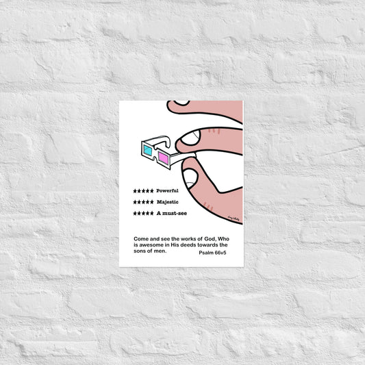 3D Specs Poster